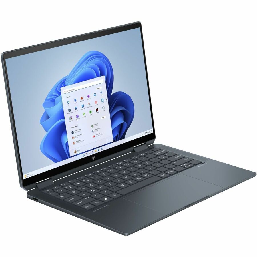 HP Spectre x360 14-eu0000 14-eu0030ca 14" (355.60 mm) Touchscreen Convertible 2 in 1 Notebook - 2.8K - Intel Core Ultra 7 155H - Intel Evo Platform - 16 GB - 1 TB SSD - Slate Blue Aluminum 9B0L2UA#ABL