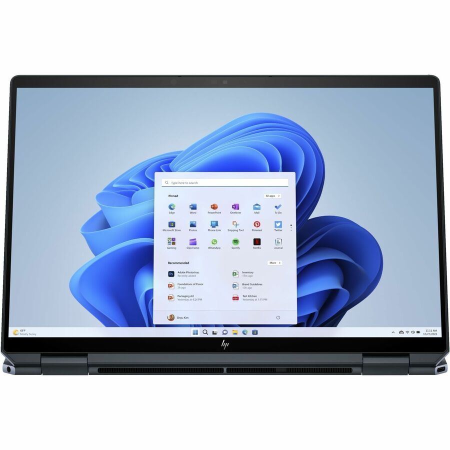 HP Spectre x360 14-eu0000 14-eu0030ca 14" (355.60 mm) Touchscreen Convertible 2 in 1 Notebook - 2.8K - Intel Core Ultra 7 155H - Intel Evo Platform - 16 GB - 1 TB SSD - Slate Blue Aluminum 9B0L2UA#ABL