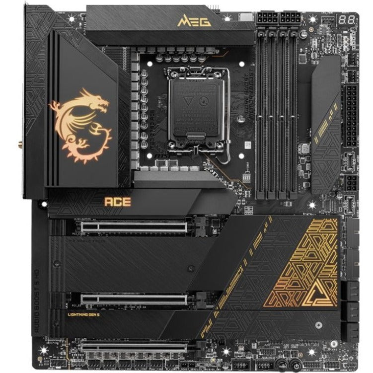 MSI MEG MEG Z790 Ace Gaming Desktop Motherboard - Intel Z790 Chipset - Socket LGA-1700 - Extended ATX Z790ACE