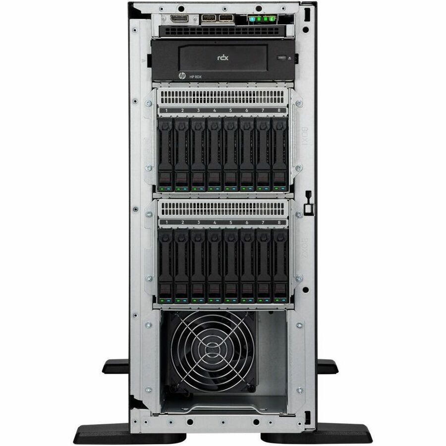 HPE ProLiant ML110 G11 4.5U Tower Server - 1 x Intel Xeon Silver 4510 2.40 GHz - 32 GB RAM - 4 TB HDD - Serial ATA Controller P75329-005