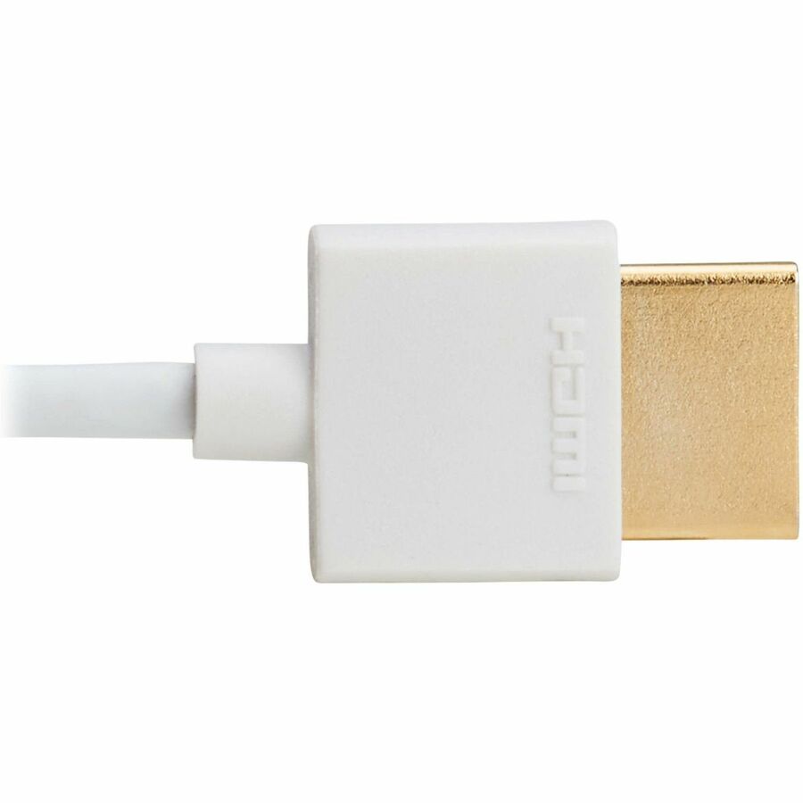 Tripp Lite series Slim P569-010-SLIM-W HDMI A/V Cable P569-010-SLIM-W