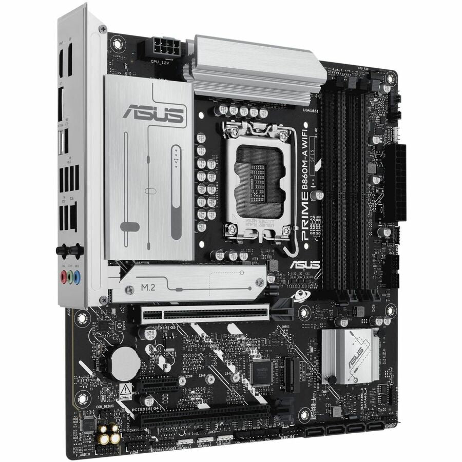 Asus Prime B860M-A WIFI-CSM Desktop Motherboard - Intel B860 Chipset - Socket LGA-1851 - Micro ATX PRIME B860M-A WIFI-CSM