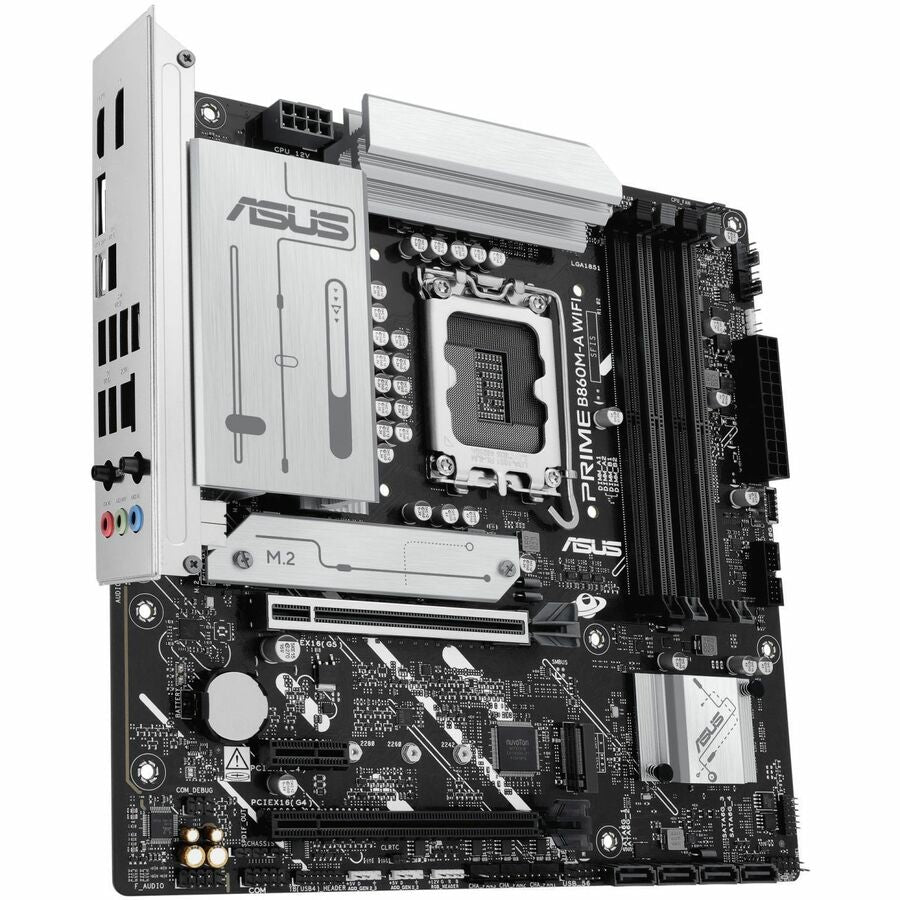 Asus Prime B860M-A WIFI-CSM Desktop Motherboard - Intel B860 Chipset - Socket LGA-1851 - Micro ATX PRIME B860M-A WIFI-CSM