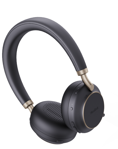 Yealink BH76 Teams Stereo Black USB-A - BH76 TEAMS BLACK