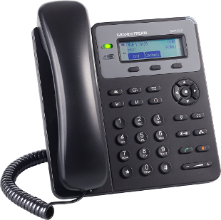 Grandstream GXP1610 IP Phone - Corded - Wall Mountable - Black GXP1610
