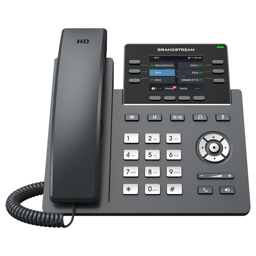 Grandstream IP Phone - Corded - Corded - Desktop GRP2613