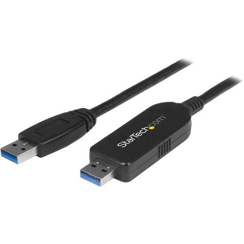 StarTech.com Câble de transfert de données USB 3.0 pour Mac et Windows – Câble de transfert USB rapide pour des mises à niveau faciles, y compris Mac OS X et Windows 8 USB3LINK