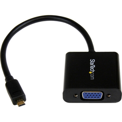 StarTech.com Micro HDMI® to VGA Adapter Converter for Smartphones / Ultrabook / Tablet - 1920x1080 MCHD2VGAE2