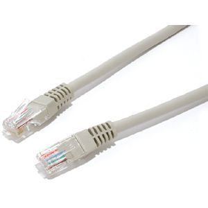 StarTech.com 1 ft Gray Molded Cat5e UTP Patch Cable M45PATCH1GR