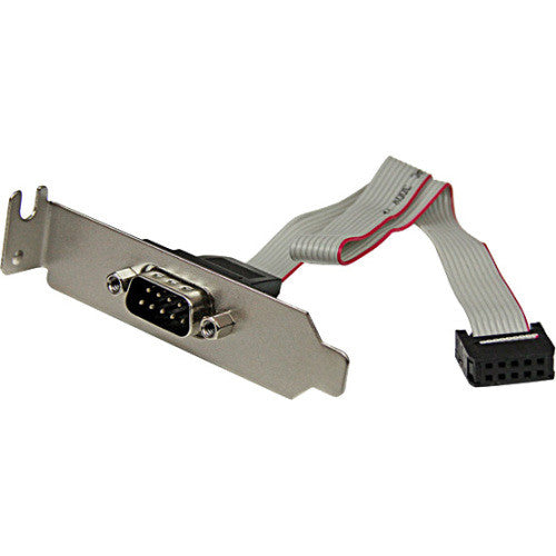 StarTech.com Connecteur série 9 broches mâle vers 10 broches pour carte mère LP PLATE9MLP