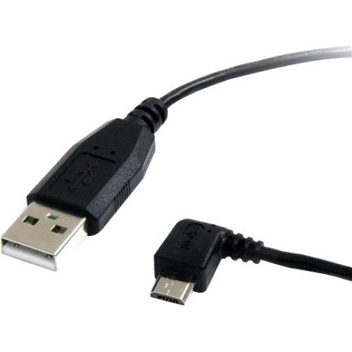 StarTech.com Câble micro USB de 1 pied - A vers micro B à angle gauche UUSBHAUB1LA