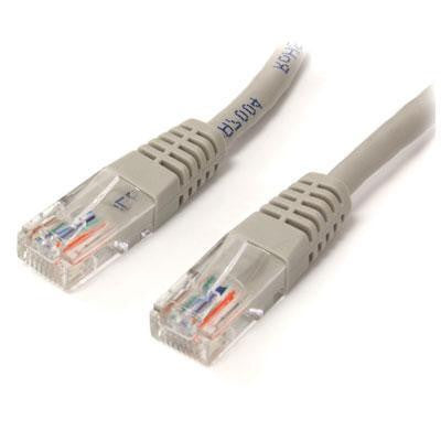 StarTech.com Câble de brassage UTP Cat5e moulé gris de 15 pieds M45PATCH15GR