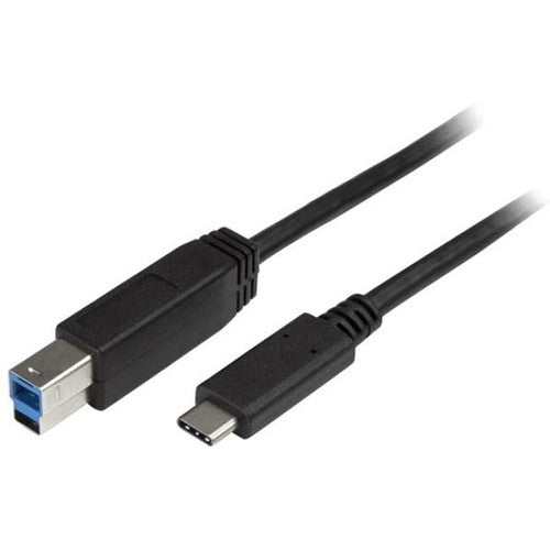 StarTech.com Câble d'imprimante USB C vers USB B de 2 m - M/M - USB 3.0 - Câble USB B - Câble USB C vers USB B - Câble USB Type C vers Type B USB315CB2M