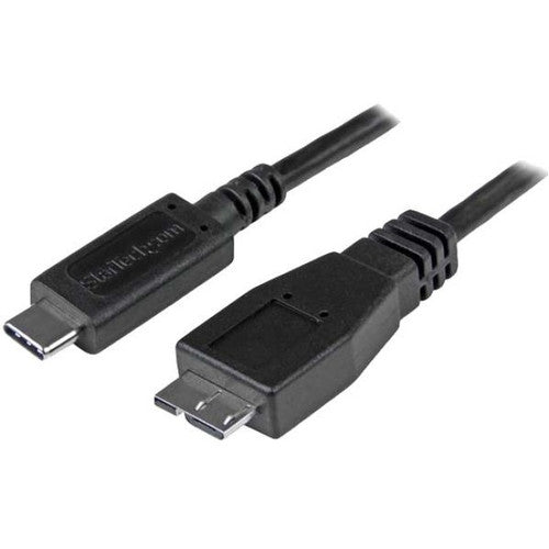 StarTech.com 0.5m USB C to Micro USB Cable - M/M - USB 3.1 (10Gbps) - USB 3.1 Type C to Micro USB Type B Cable USB31CUB50CM