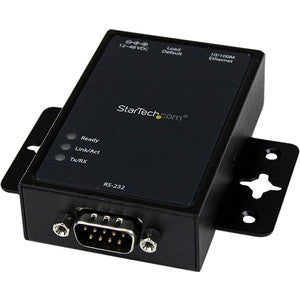 StarTech.com Convertisseur / Serveur de périphériques Ethernet série RS232 vers IP 1 port - Aluminium NETRS2321P