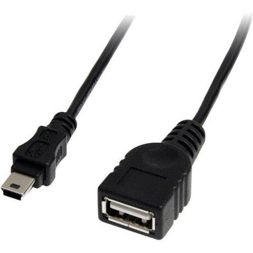 StarTech.com 1 ft Mini USB 2.0 Cable - USB A to Mini B F/M USBMUSBFM1