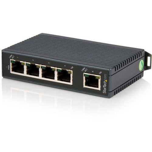 StarTech.com Switch Ethernet industriel 5 ports - Montable sur rail DIN IES5102