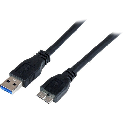 StarTech.com 1m (3ft) Certified SuperSpeed USB 3.0 A to Micro B Cable - M/M USB3CAUB1M