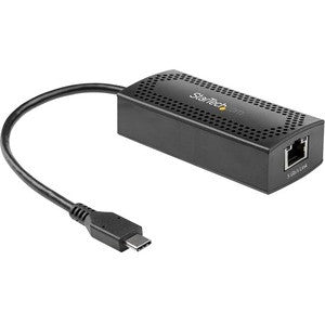 StarTech.com Adaptateur réseau USB C 5GbE - Carte réseau NBASE-T - USB 3.0 Type C 2,5 GbE /5 GbE Gigabit Ethernet multi-vitesse - USB 3.1 vers RJ45/LAN US5GC30