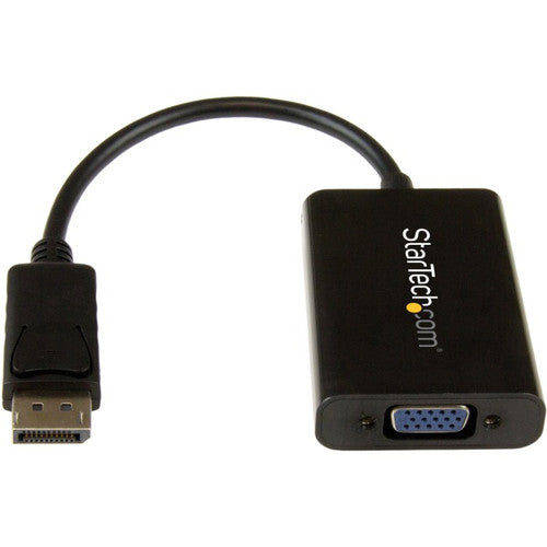 StarTech.com DisplayPort to VGA Adapter with Audio - DP to VGA Converter - 1920x1200 DP2VGAA