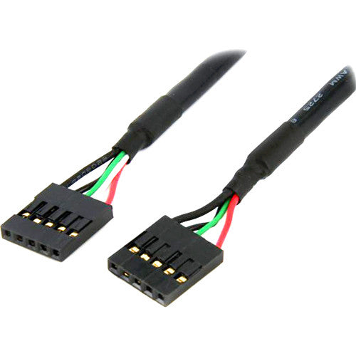 StarTech.com 24in Internal 5 pin USB IDC Motherboard Header Cable F/F USBINT5PIN24