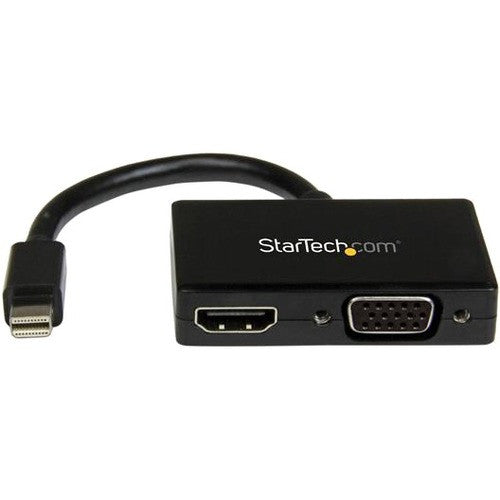 StarTech.com Adaptateur A/V de voyage : convertisseur 2 en 1 Mini DisplayPort vers HDMI ou VGA MDP2HDVGA