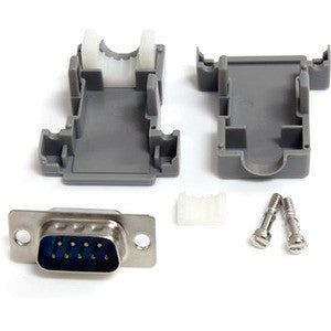 StarTech.com StarTech.com Solder D-SUB - Assembled - Plastic Backshell Serial / parallel connector - DB-9 (M) C9PSM