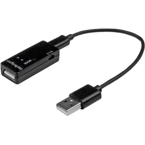 StarTech.com Kit de testeur de tension et de courant USB - Compteur de tension et de courant USB - Adaptateur de charge rapide USB USBAUBSCHM