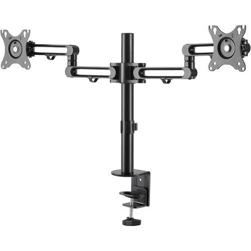 StarTech.com Bras pour double moniteur de bureau – Support ergonomique compatible VESA pour écrans jusqu'à 32 pouces – Bureau/C-Clamp – ARMDUAL3 articulé