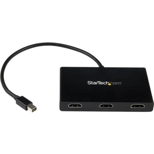 StarTech.com 3-Port Multi Monitor Adapter, Mini DisplayPort to HDMI MST Hub, 3x 1080p, Video Splitter for Extended Desktop Mode, Windows MSTMDP123HD