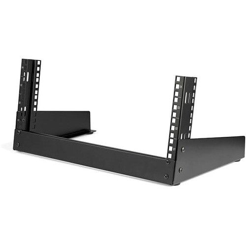 StarTech.com 4U 19" Desktop Open Frame Rack - 2-Post Free-Standing Network Rack - Switch/Patch Panel/Router/Data/AV/IT/Computer Equipment RK4OD