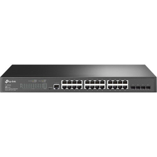 Switch administrable TP-Link JetStream 24 ports Gigabit L2 avec 4 emplacements SFP TL-SG3428