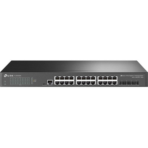 TP-Link JetStream 24-Port Gigabit L2+ Managed Switch with 4 10GE SFP+ Slots TL-SG3428X