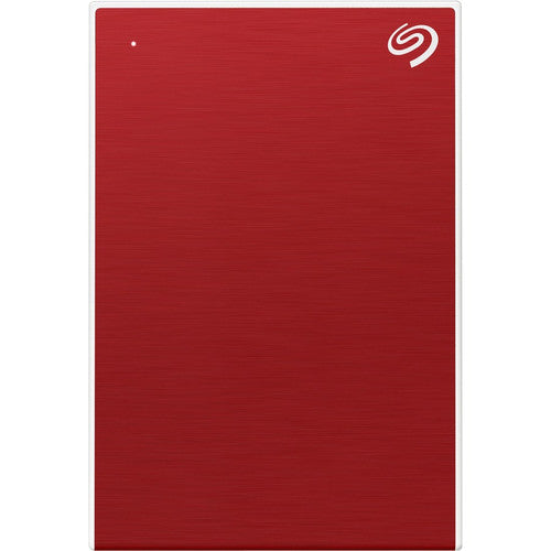 Seagate One Touch STKB1000403 1 TB Portable Hard Drive - 2.5" External - Red STKB1000403