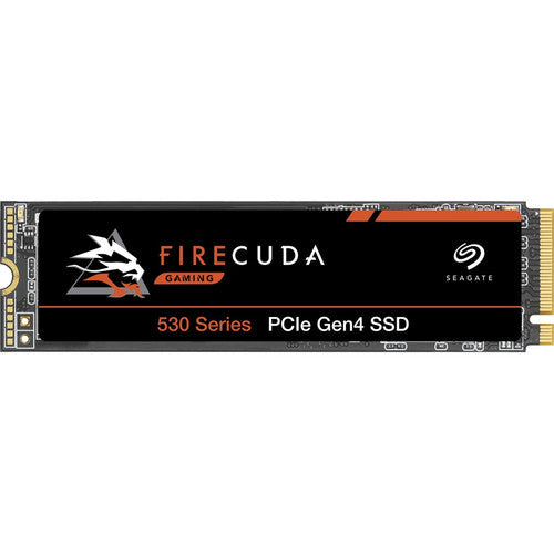 Seagate FireCuda 530 ZP4000GM3A013 4 TB Solid State Drive - M.2 2280 Internal - PCI Express NVMe (PCI Express NVMe 4.0 x4) - Black ZP4000GM3A013