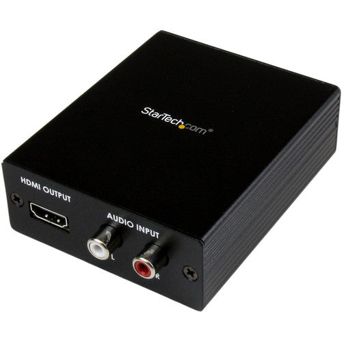 StarTech.com Component / VGA Video and Audio to HDMI® Converter - PC to HDMI - 1920x1200 VGA2HD2