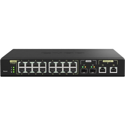 QNAP QSW-M2116P-2T2S Ethernet Switch QSW-M2116P-2T2S-US