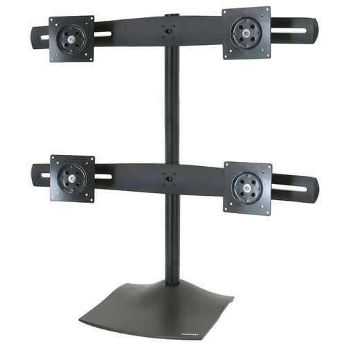 Support de bureau pour quatre moniteurs Ergotron DS100 33-324-200