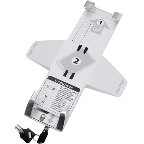 Adaptateur de montage Ergotron pour tablette PC, iPad - Argent 45-460-026