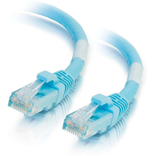 C2G Câble Ethernet Cat6a sans accroc non blindé (UTP) de 30,5 m - Aqua 50875