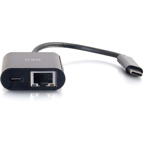 Adaptateur Ethernet USB C C2G avec alimentation - Noir 29749