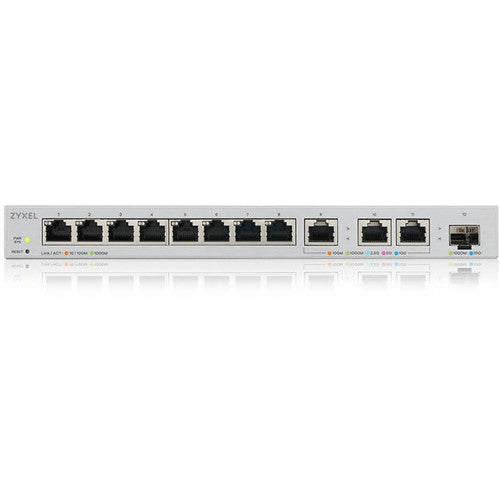 Le commutateur multi-Gigabit géré par le Web à 12 ports ZYXEL comprend 3 ports 10G et 1 port 10G SFP+ XGS1250-12
