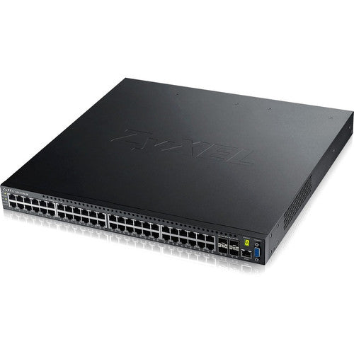 Commutateur ZYXEL 48 ports GbE L2+ avec liaison montante 10GbE XGS3700-48