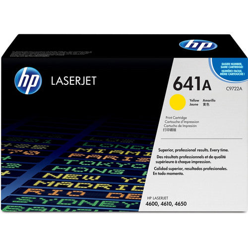 HP 641A (C9722A) Original Toner Cartridge - Single Pack C9722A