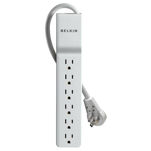 Belkin Home/office 6 Outlet Surge Suppressor - Receptacles: 6 - 720J BE106000-06R