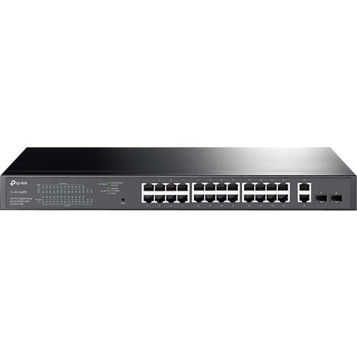 TP-Link Omada 28-Port Gigabit Easy Smart Switch with 24-Port PoE+ TL-SG1428PE