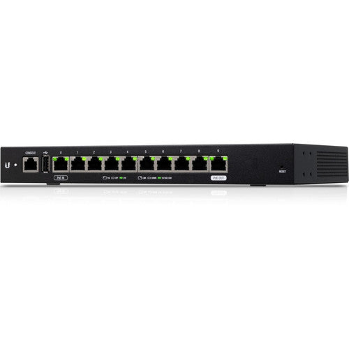 Routeur Gigabit hautes performances Ubiquiti 10 ports avec flexibilité PoE ER-10X