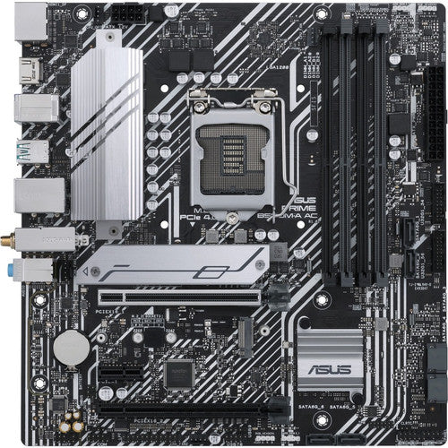 Asus Prime B560M-A AC Desktop Motherboard - Intel B560 Chipset - Socket LGA-1200 - Intel Optane Memory Ready - Micro ATX PRIME B560M-A AC