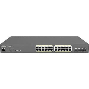 Switch PoE+ Gigabit 24 ports géré par EnGenius Cloud avec 4 ports SFP+ ECS1528P