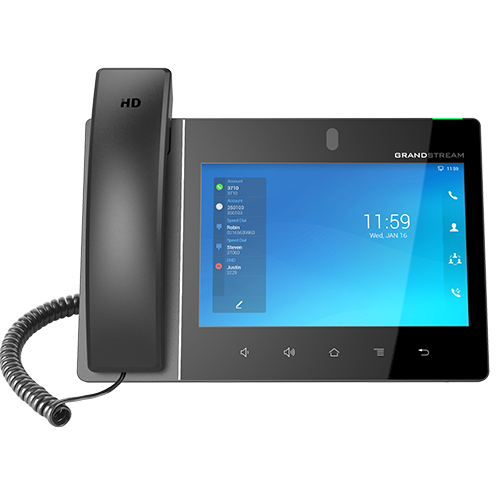 Grandstream GXV3480 IP Phone - Corded - Corded - Wi-Fi, Bluetooth GXV3480